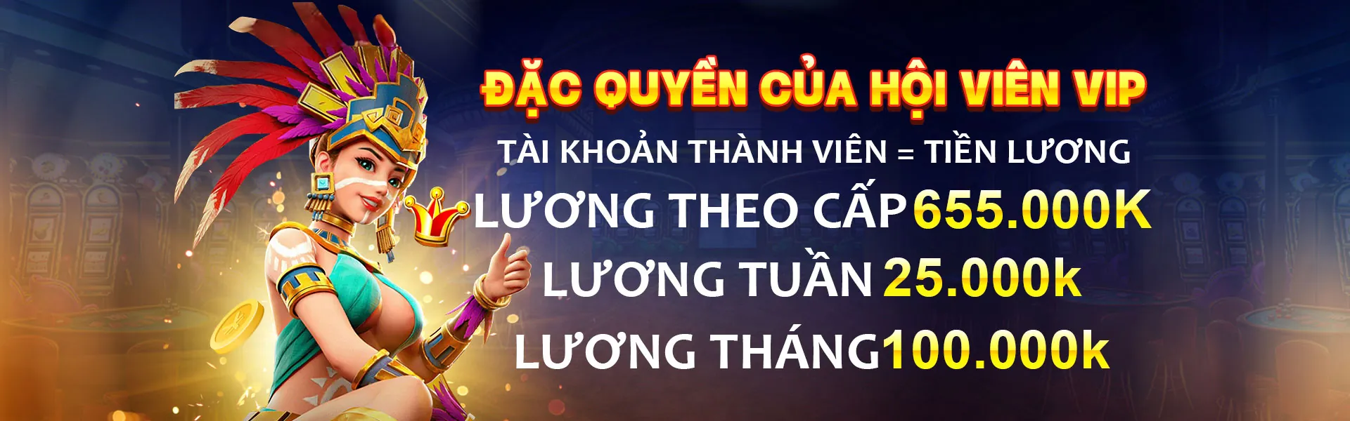 Chương trình VIP độc quyền của km3888b win